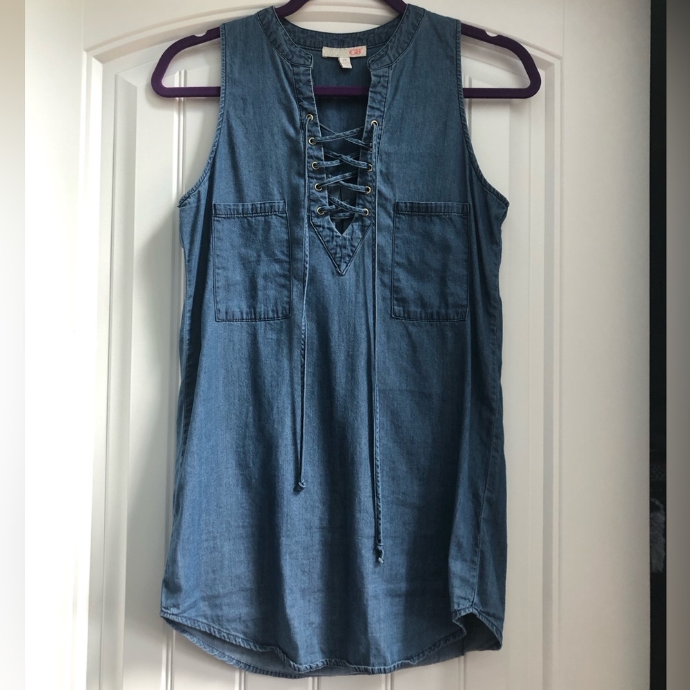 GIANNI BINI ~ Blue Jean Tank Top
